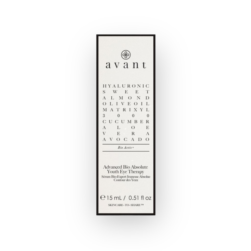 new in box Avant 𖧷 Bio Absolute Youth Eye Therapy Serum 𖧷 Hyaluronic Acid Aloe - Picture 7 of 16